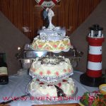 Hochzeitstorte an Bord - Catering by AHOI Yachting