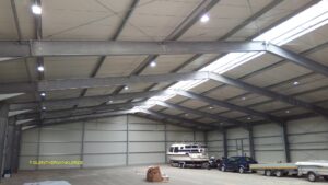 Elektroplanung Bootshalle